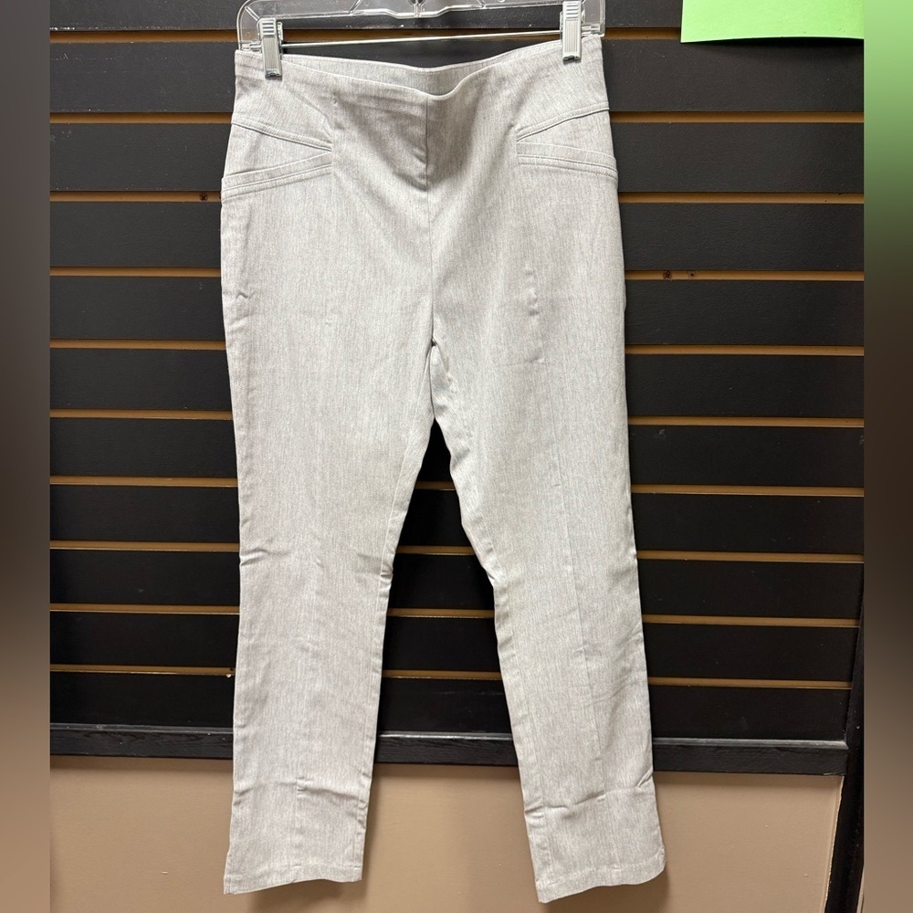 NWT Joe Benbasset Gray Stretch Dress Pants Women’s Size Large